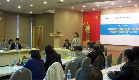 В Ханое прошел семинар «Вызовы для развития предприятий в 2015 году» - ảnh 1